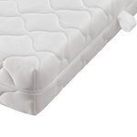 vidaXL Matelas avec housse lavable 200 x 120 x 17 cm H3