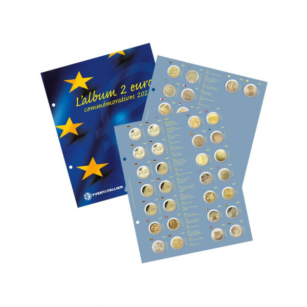 Recharges Caravelle pour 2 euros commémoratives 2025.