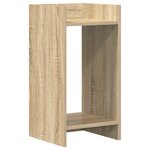 vidaXL Support de Plante 2 pièces Chêne Sonoma 30 x 30 x 60 cm