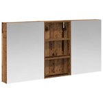 vidaXL Ensemble de Meubles de Salle de Bain 3 Pièces 140 x 14 5 x 70 cm