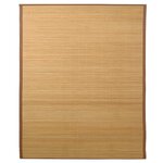 vidaXL Tapis en bambou 160x230 cm Marron
