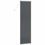 vidaXL Store de Fenêtre Gris foncé 80 x 130 cm Aluminium