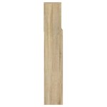 vidaXL Armoire à tête de lit Chêne Sonoma 140x19x103 5 cm