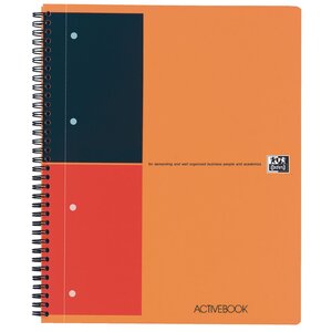 Cahier International Notebook A4+ couverture polypropylène - double spirale - 160 pages - ligné - compatible SCRIBZEE®