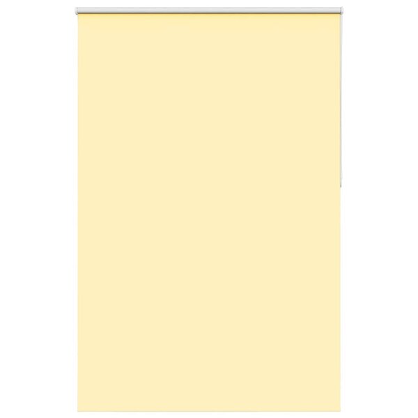 vidaXL Store enrouleur occultant jaune largeur du tissu 161 6 cm