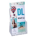 Distributeur De Prospectus 1 Compartiment Dl (10x21cm) - Cristal - Exacompta