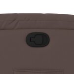 vidaXL Fauteuil inclinable marron similicuir