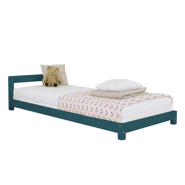 Lit enfant DREAMY 80 x 180 vert pétrole