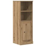 vidaXL Buffet haut chêne artisanal 36x35 5x103 5 cm bois d'ingénierie