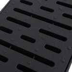 vidaXL Caniveau de drainage 3 Pièces Plastique 3 m