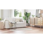 vidaXL Tapis HUARTE Couleur sable 120 x 170 cm Polyester