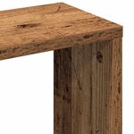 vidaXL Étagère murale en bois ancien 36 x 16 x 90 cm Bois d'ingénierie