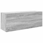 vidaXL Armoire murale de bain sonoma gris 80x25x30cm bois d'ingénierie