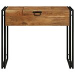 vidaXL Table de toilette 90x50x75 cm Bois massif d'acacia