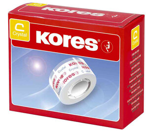Ruban adhésif standard  19 mm x 33 m  transparent Lot de 16 KORES