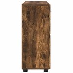 vidaXL Buffet Chêne fumé 88 5 x 30 5 x 73 cm Bois d'ingénierie