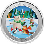 Monnaie WHIMSICAL WINTER Lenticular Cupronickel 50 Cents Canada 2026 (PRÉCOMMANDE)