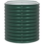 vidaXL Jardinière surélevée Vert 160 x 80 x 81 cm Acier