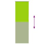 vidaXL Store enrouleur occultant largeur du tissu 40 7 cm polyester