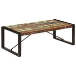 vidaXL Table basse 120x60x40 cm Bois de récupération solide