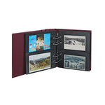 Reliure Regular Multi-Collect Lindner. Couleur - Bordeaux