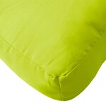 vidaXL Coussin de palette vert vif 60x60x9 5 cm tissu oxford
