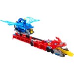 Mattel JBM72 - Hot Wheels-Transporteur 2 En 1 Dragons