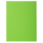 Paquet De 50 Chemises 1 Rabat Rock''s 210 - 24x32cm - Vert - X 5 - Exacompta