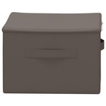 vidaXL Boîte de rangement 24 pc Tissu intissé 50 x 30 x 25 cm 37 5 L