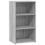 vidaXL Buffet sonoma gris 50x41x93 cm bois d'ingénierie