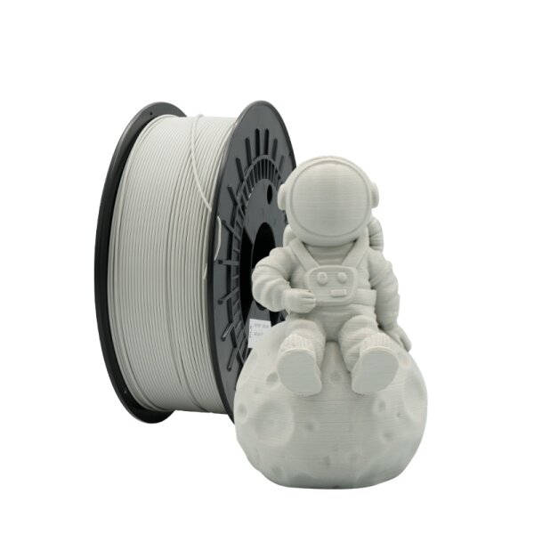 Filament PLA 3D - Diamètre 1 75 mm - Bobine 2 5 kg - Couleur Gris