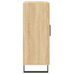 vidaXL Buffet chêne sonoma 69 5x34x90 cm bois d'ingénierie