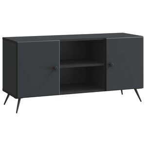 vidaXL Meuble TV 102 x 34 5 x 50 cm Noir Bois d'ingénierie