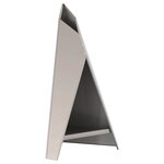 vidaXL Foyer de cheminée Marron 58 x 40 x 100 cm Acier patiné