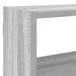 vidaXL Étagère cube murale 7 compartiments sonoma gris