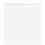 vidaXL Meuble TV Blanc 80 x 35 x 40 cm Bois d'ingénierie