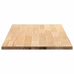 vidaXL Plan de travail de cuisine bois de chêne massif rectangulaire