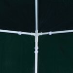 vidaXL Tente de réception 3 x 6 m Vert
