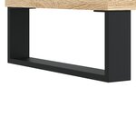 vidaXL Table basse Chêne sonoma 90x50x36 5 cm Bois d'ingénierie