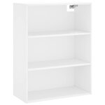 vidaXL Buffet blanc 69 5x32 5x180 cm bois d'ingénierie
