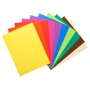 Paquet De 100 Sous-chemises Flash 80 100  Recyclé - 22x31cm - Couleurs Assorties - X 10 - Exacompta
