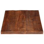 vidaXL Dessus de table 120x50x2 5cm rectangulaire bois massif récupéré
