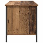 vidaXL Meuble TV Bois ancien 100 x 40 x 45 cm Bois d'ingénierie