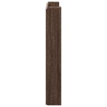 vidaXL Tête de lit Chêne brun 120 x 16 5 x 103 5 cm Bois d'ingénierie