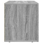vidaXL Meuble TV Gris Sonoma 80 x 35 x 40 cm Bois d'ingénierie