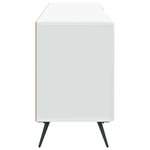 vidaXL Meuble TV 150 x 31 x 50 cm Blanc Bois d'ingénierie