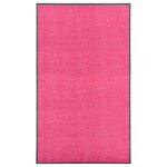 vidaXL Paillasson lavable Rose 90x150 cm