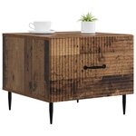 vidaXL Table basse Bois ancien 49 x 50 x 40 cm Bois d'ingénierie