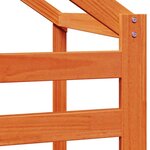 vidaXL Toit de lit pour enfants 188x97x113 cm bois de pin massif