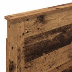 vidaXL Tête de lit Bois Ancien 90 cm Bois d'ingénierie